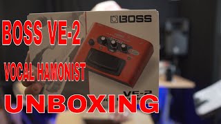 UNBOXING BOSS VE 2 VOCAL HARMONIST [upl. by Mimi]