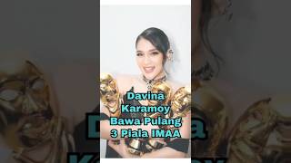 🔥 Davina Karamoy Bawa Pulang 3 Piala IMAA Ucap Thanks ke Beyonce 😱 IMAA2024 PrestasiGemilang [upl. by Odnamra]