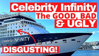 Celebrity Infinity Cruise Ship 2024  Our Honest Full Review  The Good Bad amp Ugly [upl. by Atinrahc312]