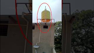 How To Install Water Tank In profile Shed House  water tank stand stand watertank fabrication [upl. by Nerra]