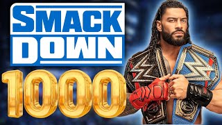 🔴 WWE Smackdown  Roman Reigns 1000 Day Celebration [upl. by Ttayh]