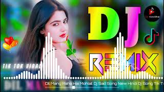 DilMangRahaHaiMohlat💞DjRemix💘SadDjSongMix💘NewHindiDjSong💞TikTokViral💔DjVishalBhai [upl. by Casady]