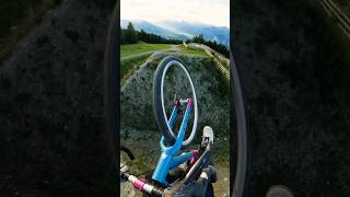 Wildest pov you‘ll see today😱 mtb shorts [upl. by Aitam]