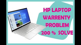 New HP Laptop Warranty Problem  Warranty Mismatch Issue  Easy process to Update [upl. by Sup]