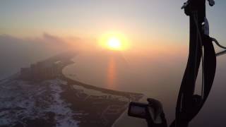 Epic Paramotor Sunset Flight [upl. by Ylle856]