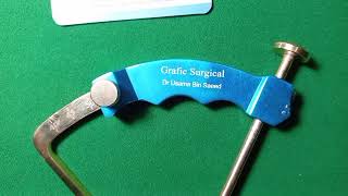 ACLPCL Drill Guide System  ArthroScopy Instruments  Medical Equipment  Grafic Surgical [upl. by Karine]