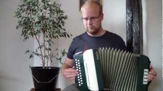 Wagners Bridal Chorus Here Comes the Bride  Accordion solo [upl. by Sirovart]