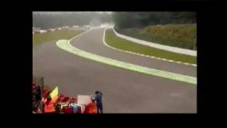 Huge Crash at Spa Francorchamps [upl. by Nordin]