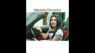 Warisha Fire entry 🔥😎laibakhan Aafatpakdrama shots status [upl. by Viridi]