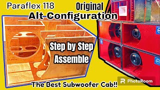 The Original Assemble Paraflex Alt Configuration 18quot Step by Step TUTORIAL BOX COBRE INDONESIA [upl. by Valer]