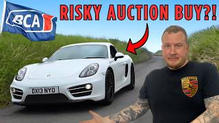 I Bought A Cheap Porsche Cayman 981 From BCA Car Auction UK [upl. by Columbus]