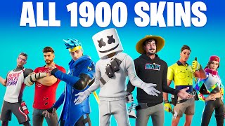 Fortnite ALL SKINS All 30 Season [upl. by Terraj51]