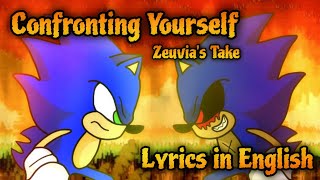 Confronting Yourself Final Zone With Lyrics  Zeuvias Take  FNF [upl. by Hamitaf307]