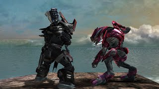 Halo 3 Brutes VS Halo Reach Elites [upl. by Aitnom939]