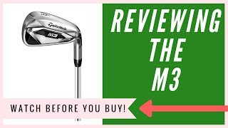 Taylormade M3 Irons An HONEST Review [upl. by Nonnair777]