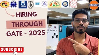 Hiring Through Gate 2025  psu gate2025 gate iit iocl ongc ntpc trendingvedio viralvideo [upl. by Winn]