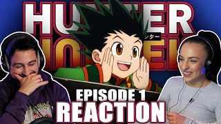 WE WATCHED HUNTER X HUNTER FOR THE FIRST TIME Hunter x Hunter Episode 1 REACTION [upl. by Vassar]