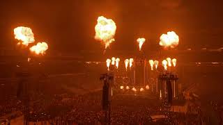 Rammstein Sonne live METLIFE New Jersey 9622 [upl. by Idnas]