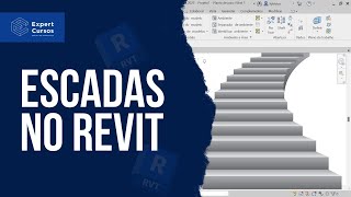 Como fazer ESCADAS no REVIT [upl. by Amadeo]