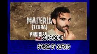 Proibito  Marco Mengoni  karaoke by gifra10 [upl. by Nadbus923]