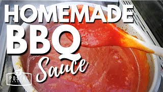 Easy Barbecue Sauce Recipe  The Best Homemade BBQ Sauce ever [upl. by Atiuqan103]