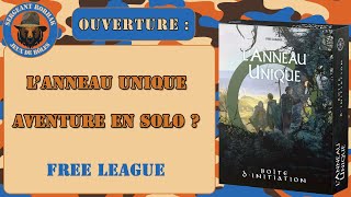 Ouverture LAnneau unique un Jeu de rôle pour laventure en solo [upl. by Riay]