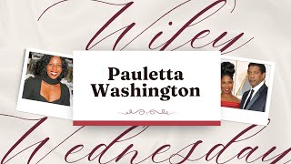 Pauletta Pearson Washington the wife of Denzel Washington [upl. by Fiel]