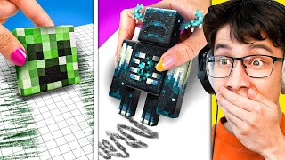 MINECRAFT School Supplies That Are Next Level [upl. by Kramal]