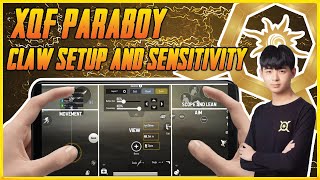 XQF Paraboy Controller Layout and Sensitivity  XQF PARABOY Claw Setup  XQF Paraboy New Sensitivity [upl. by Brena]