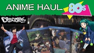 ANIME HAUL  Discotek MEGA 80s Blu Ray Haul 1989 [upl. by Lagiba]