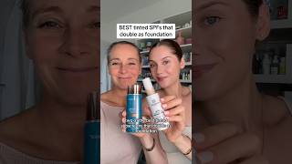 BEST 2 TINTED SUNSCREENS‼️ tintedsunscreen sundamage skincaretips hyperpigmentation sunscreen [upl. by Atinot799]