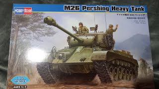 M26 Pershing Heavy Tank Hobbyboss 135 [upl. by Seniag808]