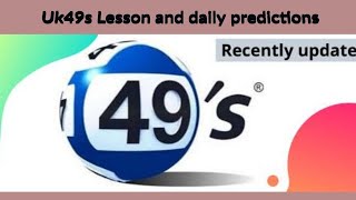 06 September 2024 PREDICTIONS uk49slunchtime uk49sLCBdailypredictions [upl. by Niassuh247]