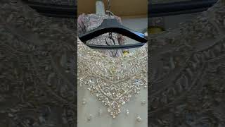 Faiza saqlain Bridal maxi full big fliar faizasaqlain maxi bridal viralvideo pakistanicouture [upl. by Cullie]