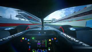 F1 VISOR CAM LEWIS HAMILTONS 2020 MUGELLO POLE LAP SEEN THROUGH HIS EYES  assettocorsa [upl. by Ellette]