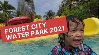 GELANG PATAH JOHOR  FOREST CITY WATER PARK [upl. by Olyhs]