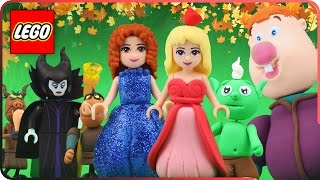 ♥ LEGO Disney Princess Aurora amp Charmed Forest Giant Friend Big Surprise Saving Pony Sparkle [upl. by Heyward]