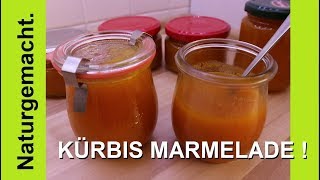 🎃🍂🍁 KÜRBIS süß verarbeiten KürbisBirnenMarmelade Willkommen Herbst Rezept [upl. by Llemor34]