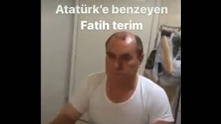 Fatih Terim ve ATATÜRKe benzeyen adam [upl. by Htor]