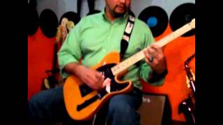 Squier Affinity Tele upgrade demo wSeymour Duncans [upl. by Eirrod]