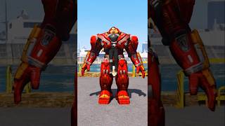 GTA V HULKBUSTER IRON MANs ULTIMATE REVENGE ON DEVIL HULK 💥🤖 shorts gta5 [upl. by Fitzger952]