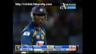 Thisara Perera 34 Runs in 1 Over Against Robin Peterson [upl. by Lisette698]