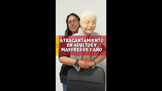 😵 Cómo actuar ante un atragantamiento en adultos y niños mayores de un año  OVACE  HEIMLICH [upl. by Herman840]