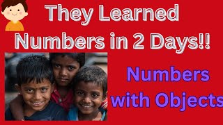 Numbers in English  110 numbers with Objects  Numbers with Spellings [upl. by Bachman]