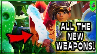 ALL the NEW Weapons in Grounded  Fully Yoked Update Grounded [upl. by Aciretahs]