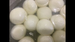 Rosogolla or rasgulla  Traditional Bengali Rosogolla  Kolkatar Rosogolla [upl. by Nelle]