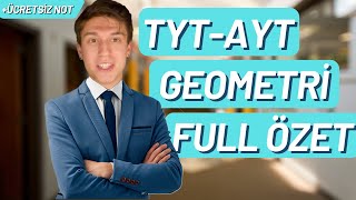 GEOMETRİ FULLETEN ÖZET  quotDerece Öğrencisinin Defteriquotnden Konu Anlatımı  tyt yks [upl. by Wyck]