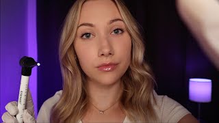 ASMR Relaxing Ear Exam Ear Cleaning amp Hearing Tests [upl. by Esiuole150]