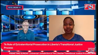 Universal Jurisdiction Transitional Justice and Peacebuilding in Liberia [upl. by Macnamara]