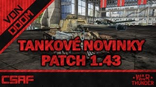 War Thunder CZ  Tanky 62díl  Novinky  Patch 143  Marder III T35 Ostwind a další [upl. by Tova120]